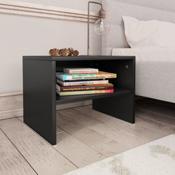 Comodino Rovere Sonoma 40x30x30 cm in Legno Multistrato