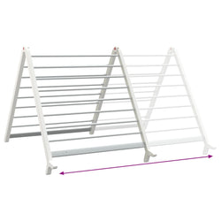 Stendibiancheria Vasca da Bagno Estensibile 53-90 cm Alluminio