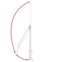Stendibiancheria Vasca da Bagno Estensibile 53-90 cm Alluminio