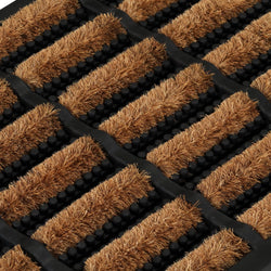 Zerbino Rettangolare 45x75 cm in Gomma e Fibra di Cocco