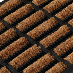 Zerbino Rettangolare 40x60 cm in Gomma e Fibra di Cocco