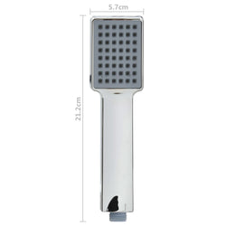 Soffione Doccia Manuale con Tubo 1,5 m Cromato