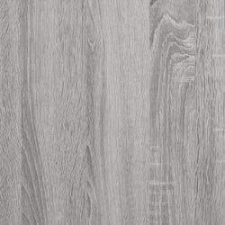 Libreria Ante Grigio Sonoma 76,5x30x154,5 cm Legno Multistrato