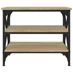 Tavolino Rovere Sonoma 55x38x45 cm in Legno Multistrato
